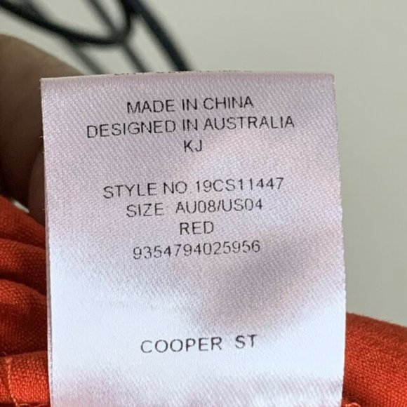 Cooper St Red Hailey Square-neck Midi Sheath Dress - Picture 7 of 7